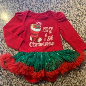 My 1st Christmas Onesie